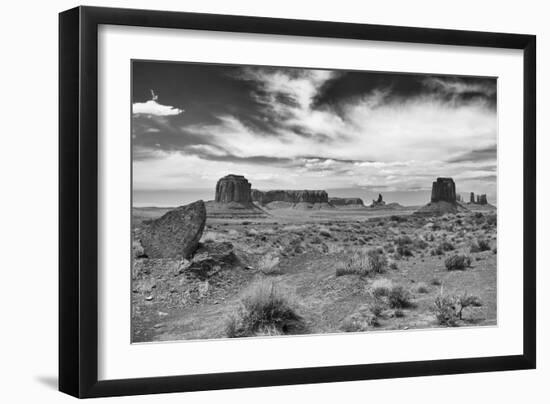 Monument Valley 12-Gordon Semmens-Framed Photographic Print