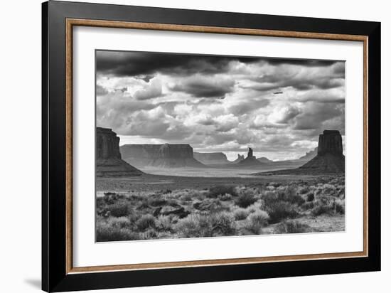 Monument Valley 13-Gordon Semmens-Framed Photographic Print