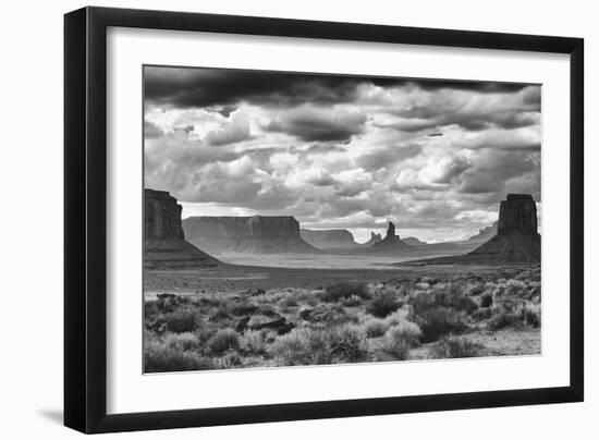 Monument Valley 13-Gordon Semmens-Framed Photographic Print