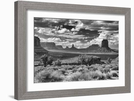 Monument Valley 15-Gordon Semmens-Framed Photographic Print