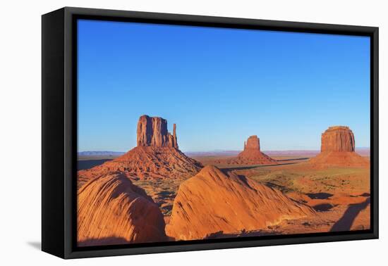 Monument Valley, Arizona, North America-Marco Simoni-Framed Premier Image Canvas