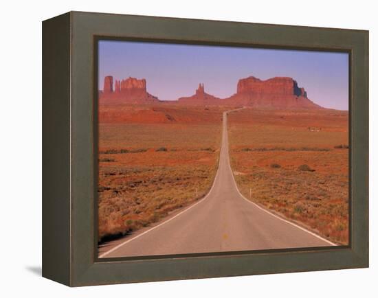 Monument Valley, Arizona, USA-Demetrio Carrasco-Framed Premier Image Canvas