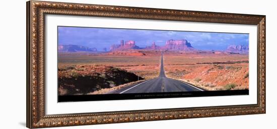 Monument Valley - Arizona-John Lawrence-Framed Art Print