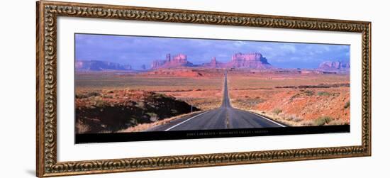 Monument Valley - Arizona-John Lawrence-Framed Art Print