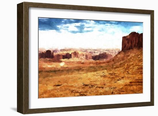 Monument Valley Arizona-Philippe Hugonnard-Framed Giclee Print