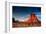 Monument Valley At Dusk Utah-null-Framed Art Print
