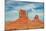 Monument Valley at Sunset, Utah, USA-lucky-photographer-Mounted Photographic Print