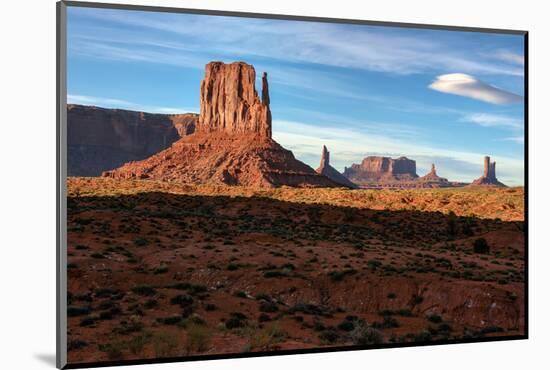 Monument Valley at Sunset-lucky-photographer-Mounted Photographic Print