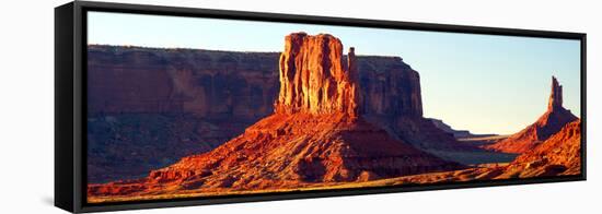 Monument Valley at Sunset-Douglas Taylor-Framed Stretched Canvas