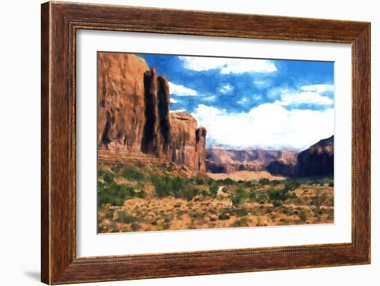 Monument Valley II-Philippe Hugonnard-Framed Giclee Print