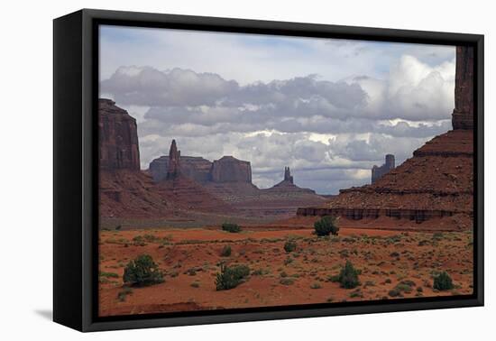 Monument Valley III-J.D. Mcfarlan-Framed Premier Image Canvas