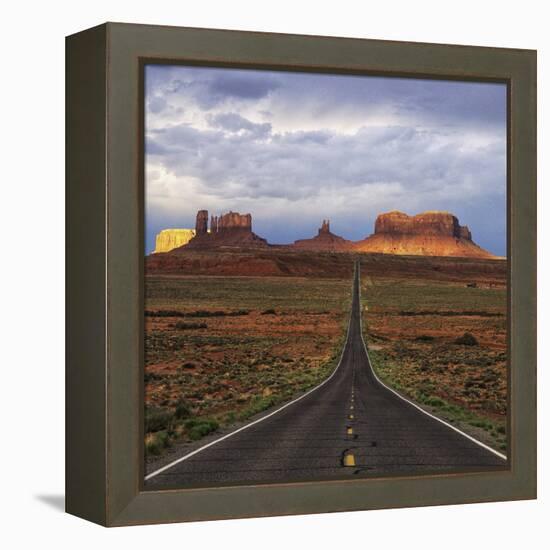 Monument Valley IV-Ike Leahy-Framed Premier Image Canvas