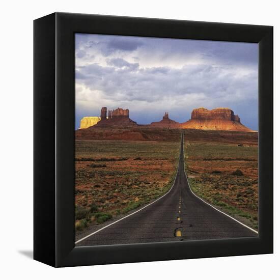 Monument Valley IV-Ike Leahy-Framed Premier Image Canvas