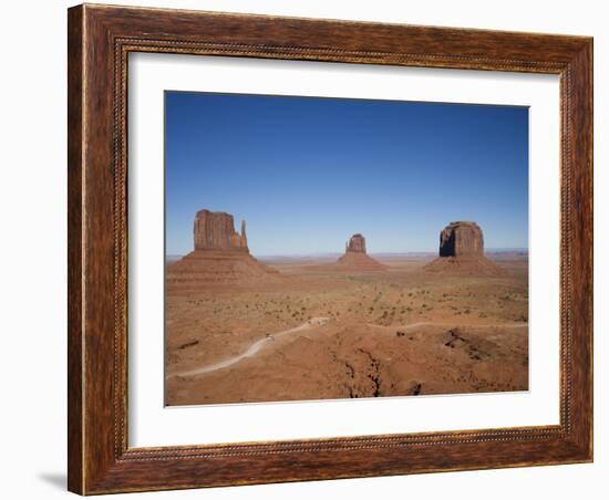 Monument Valley Navajo Tribal Park, Utah Arizona Border, USA-Angelo Cavalli-Framed Photographic Print