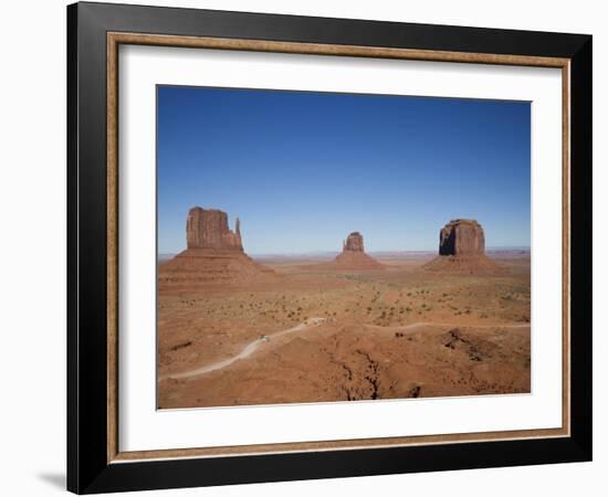 Monument Valley Navajo Tribal Park, Utah Arizona Border, USA-Angelo Cavalli-Framed Photographic Print