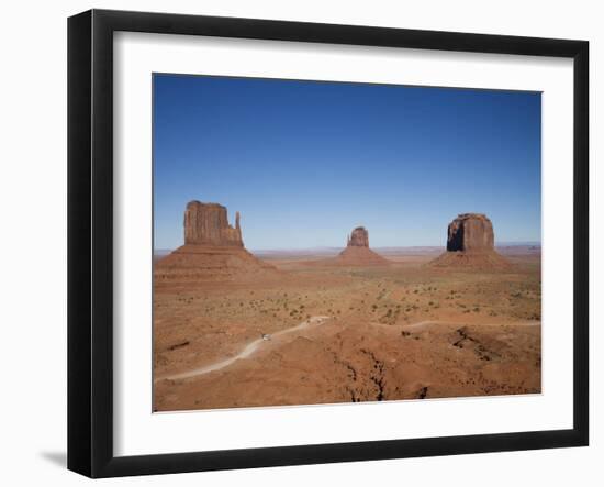 Monument Valley Navajo Tribal Park, Utah Arizona Border, USA-Angelo Cavalli-Framed Photographic Print