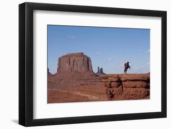 Monument Valley Navajo Tribal Park, Utah, United States of America, North America-Richard Maschmeyer-Framed Photographic Print