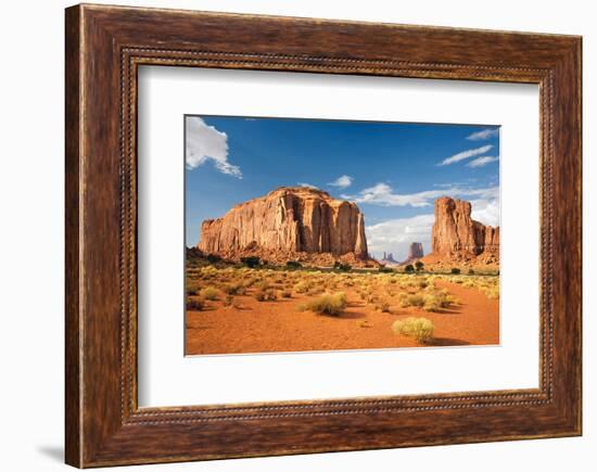 Monument Valley North Window-null-Framed Premium Giclee Print