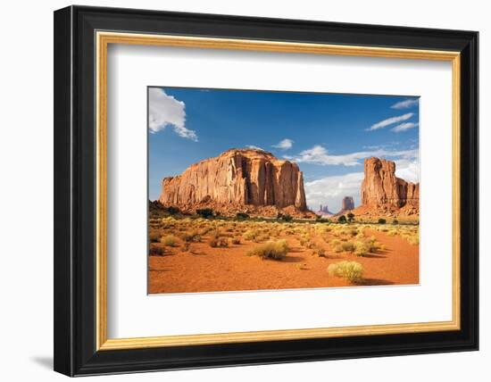 Monument Valley North Window-null-Framed Premium Giclee Print