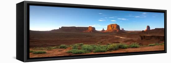 Monument Valley Sundown-Steve Gadomski-Framed Premier Image Canvas