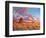 Monument Valley Sunset-Patty Baker-Framed Premium Giclee Print