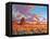 Monument Valley Sunset-Patty Baker-Framed Stretched Canvas