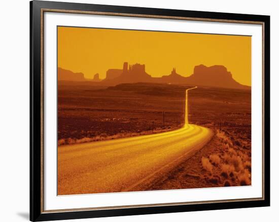 Monument Valley-Marco Paoluzzo-Framed Art Print