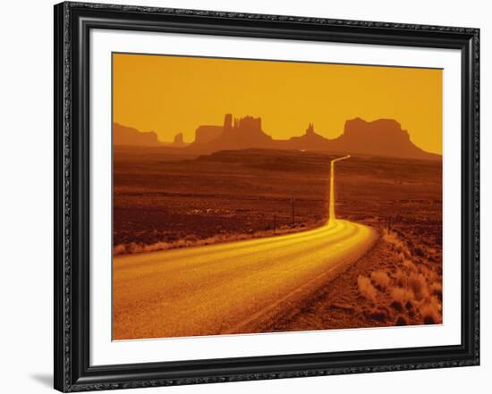 Monument Valley-Marco Paoluzzo-Framed Art Print