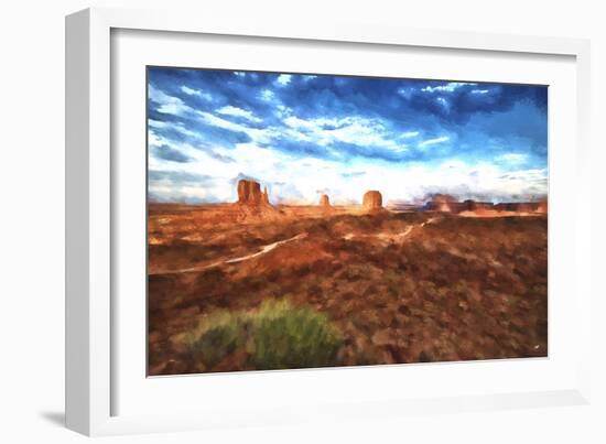 Monument Valley-Philippe Hugonnard-Framed Giclee Print