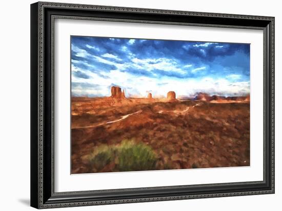 Monument Valley-Philippe Hugonnard-Framed Giclee Print