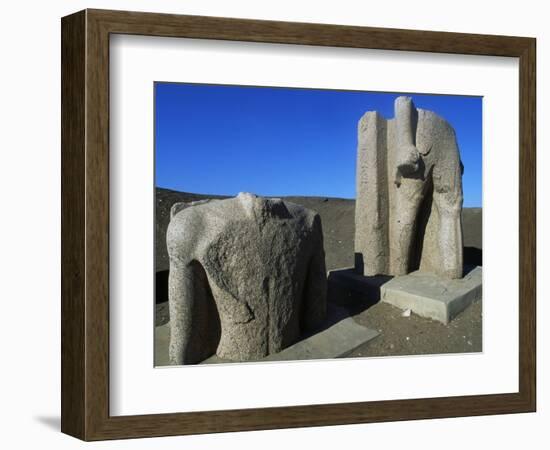 Monumental Door of Sheshong III, Great Temple of Amun, Tanis, Egypt-null-Framed Giclee Print