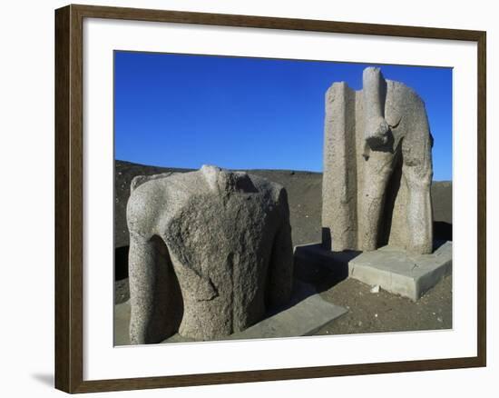 Monumental Door of Sheshong III, Great Temple of Amun, Tanis, Egypt-null-Framed Giclee Print