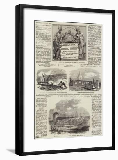 Monumental Remains of the Crimean War-null-Framed Giclee Print