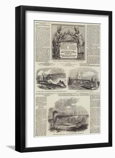 Monumental Remains of the Crimean War-null-Framed Giclee Print