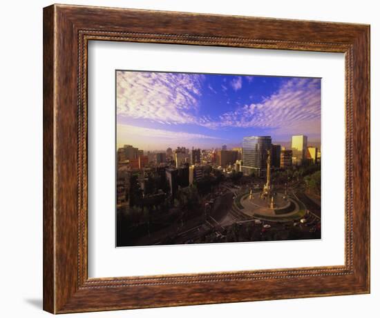 Monumento a La Independencia, Mexico City-Walter Bibikow-Framed Photographic Print