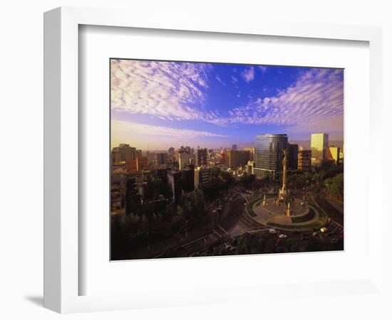 Monumento a La Independencia, Mexico City-Walter Bibikow-Framed Photographic Print