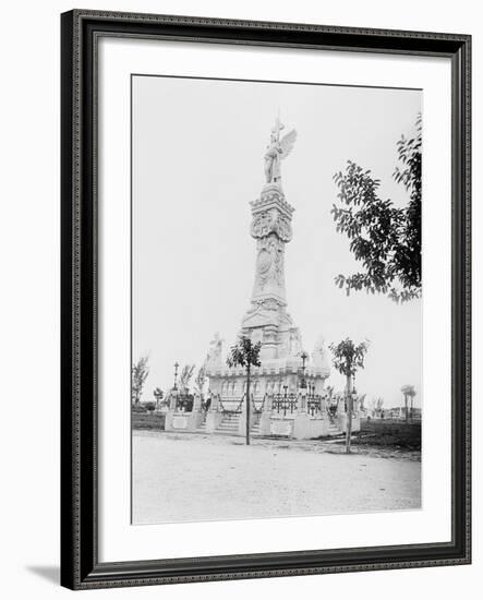 Monumento a Los Bomberos, Havana-William Henry Jackson-Framed Photo