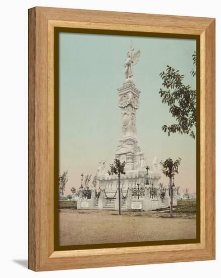 Monumento a Los Bomberos, Havana-William Henry Jackson-Framed Stretched Canvas