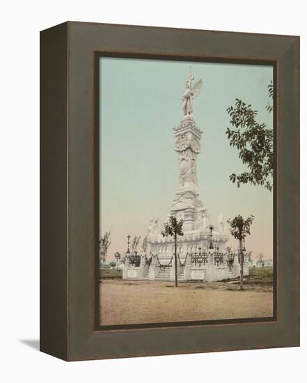 Monumento a Los Bomberos, Havana-William Henry Jackson-Framed Stretched Canvas