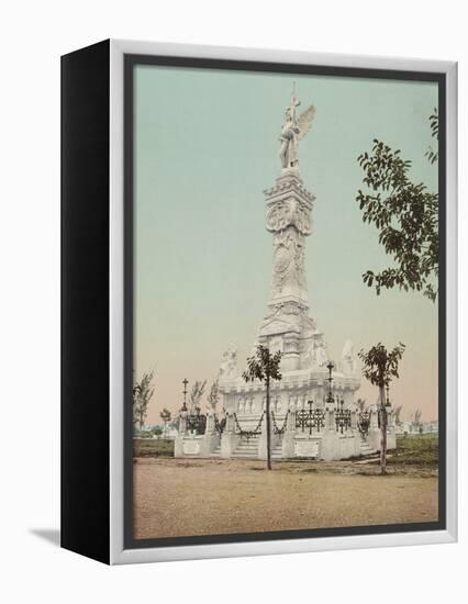 Monumento a Los Bomberos, Havana-William Henry Jackson-Framed Stretched Canvas