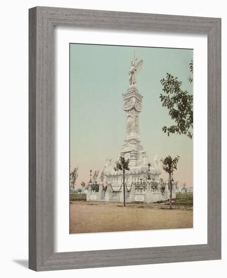 Monumento a Los Bomberos, Havana-William Henry Jackson-Framed Photo