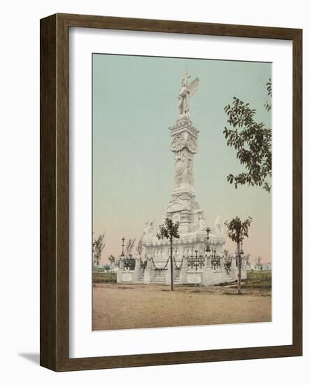 Monumento a Los Bomberos, Havana-William Henry Jackson-Framed Photo