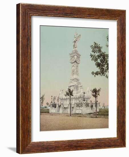 Monumento a Los Bomberos, Havana-William Henry Jackson-Framed Photo