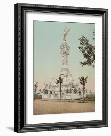 Monumento a Los Bomberos, Havana-William Henry Jackson-Framed Photo