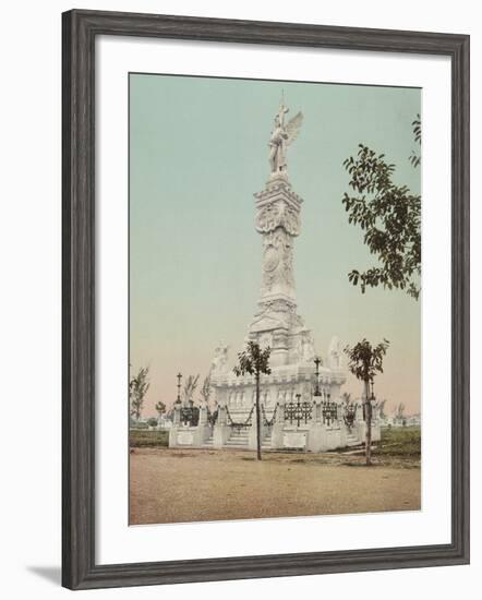 Monumento a Los Bomberos, Havana-William Henry Jackson-Framed Photo