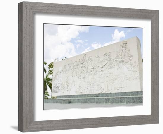 Monumento Ernesto Che Guevara, Plaza De La Revolucion Che Guevara, Santa Clara, Cuba-Michael DeFreitas-Framed Photographic Print