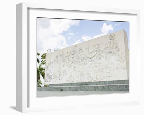 Monumento Ernesto Che Guevara, Plaza De La Revolucion Che Guevara, Santa Clara, Cuba-Michael DeFreitas-Framed Photographic Print