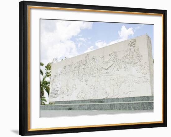 Monumento Ernesto Che Guevara, Plaza De La Revolucion Che Guevara, Santa Clara, Cuba-Michael DeFreitas-Framed Photographic Print