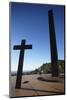 Monuments at Praca do Papa (Pope's Square), Belo Horizonte, Minas Gerais, Brazil, South America-Ian Trower-Mounted Photographic Print