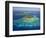 Monuriki Island and Coral Reef, Mamanuca Islands, Fiji-David Wall-Framed Premium Photographic Print